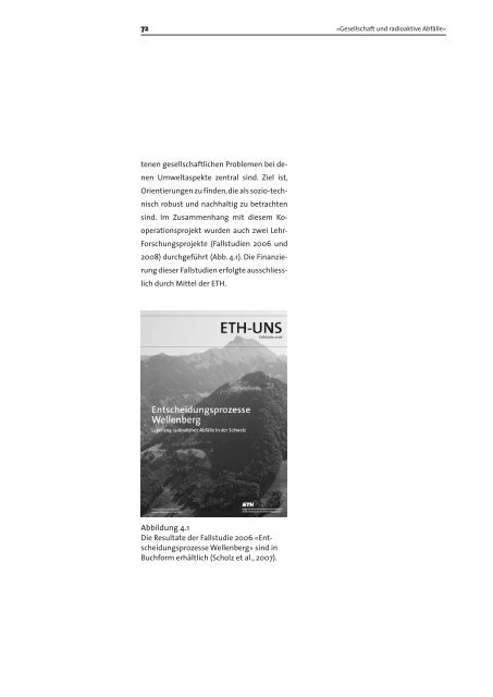 ETH-UNS - ETH Zurich - Natural and Social Science Interface - ETH ...