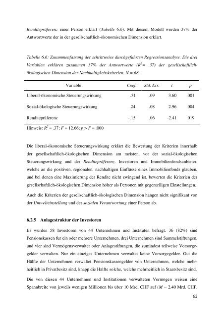 Nr. 38/06 Gestaltung und Bewertung der Kriterien und ... - ETH ZÃ¼rich