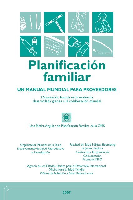 PlanificaciÃ³n Familiar: Un Manual Mundial para Proveedores