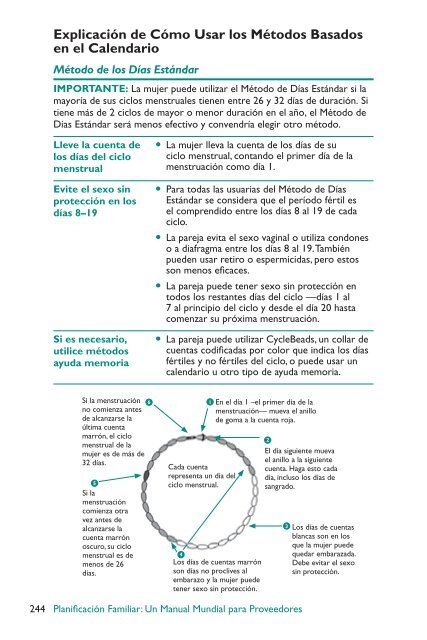 PlanificaciÃ³n Familiar: Un Manual Mundial para Proveedores