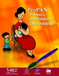 ProPAN: Process for the Promotion of Child Feeding - UNSCN