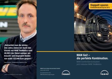 MAN Go2 – die perfekte Kombination. Doppelt ... - bei Frye Logistik