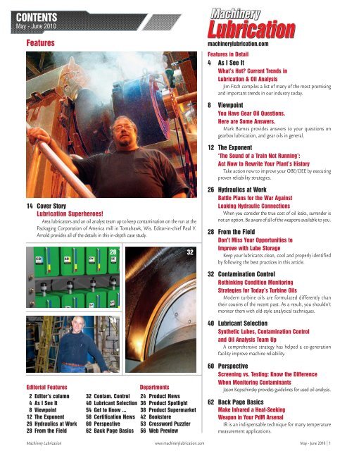 Machinery Lubrication May - June 2010 - Ecn5.com