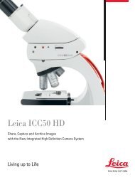 Leica ICC50 HD Brochure - Leica Microsystems