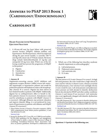 Cardiology/Endocrinology - ACCP