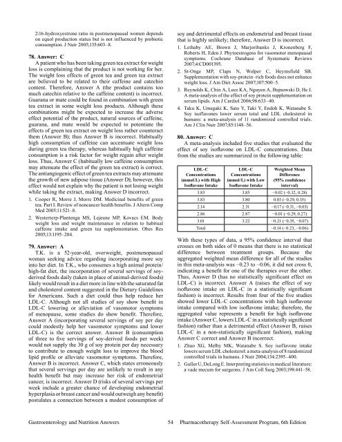 Answers to Self-Assessment Questions - ACCP