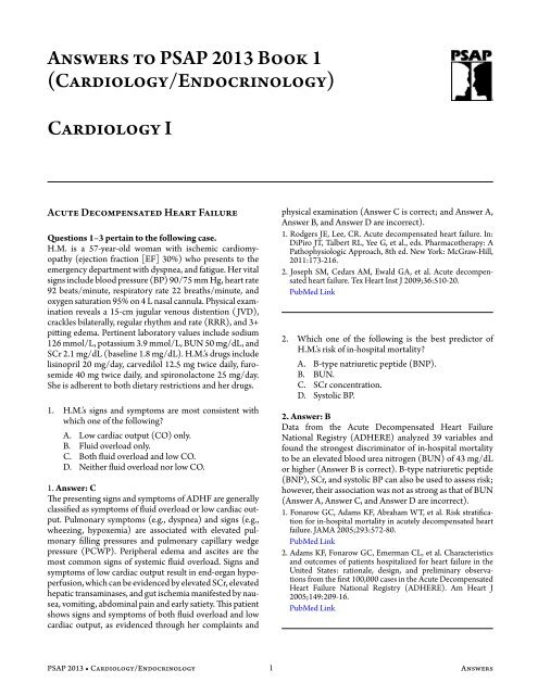 Cardiology Endocrinology Accp