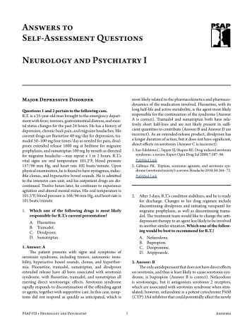 Answers To Self Assessment Questions Accp