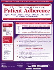 Patient Adherence - CBI