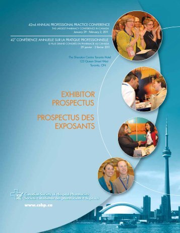 Exhibitor Prospectus - Canadian Society of Hospital Pharmacists