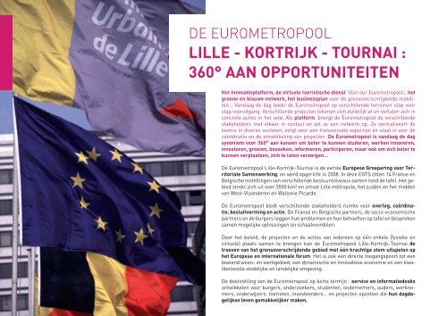 De Eurometropool. Acties en strategie