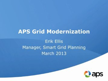 APS Smart Grid Overview Presentation