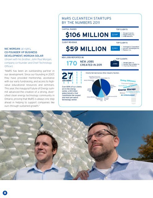 2011/2012 ANNUAL REPORT - MaRS Discovery District