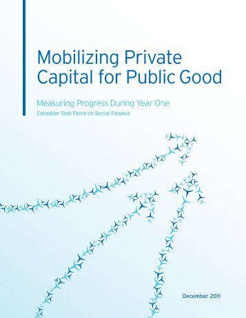 Download Mobilizing Private Capital for Public Good - Social Finance