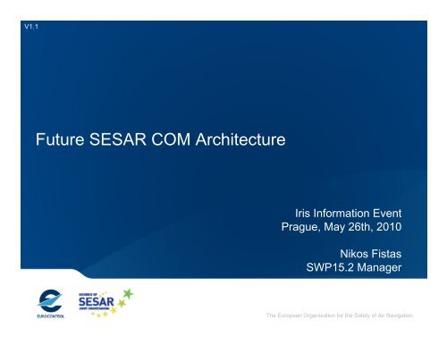 Future SESAR COM Architecture
