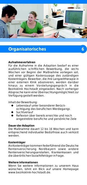adaption - Kommunalunternehmen Kliniken und Heime des Bezirks ...