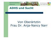 ADHS und Sucht - Kommunalunternehmen Kliniken und Heime des ...