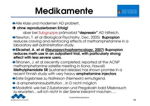 Vortrag - Kommunalunternehmen Kliniken und Heime des Bezirks ...