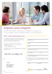 Flyer Mitglieder werben Mitglieder - BKK VICTORIA-DAS