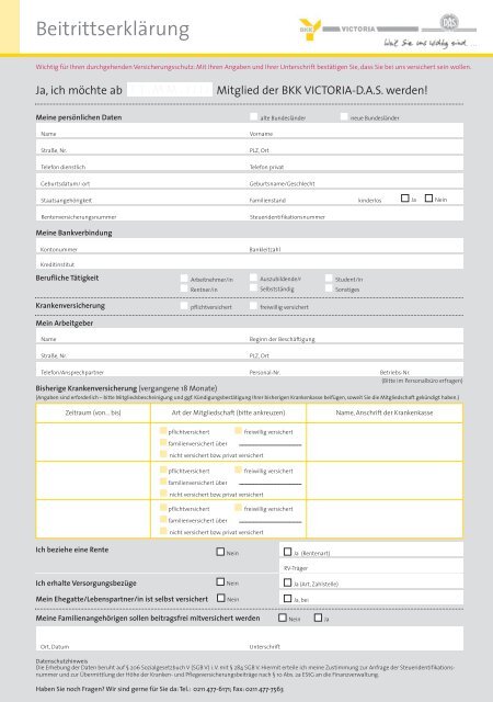 Flyer Mitglieder werben Mitglieder - BKK VICTORIA-DAS