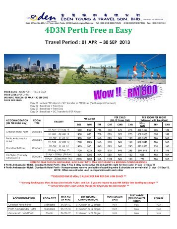 details - Eden Tours & Travel Sdn Bhd