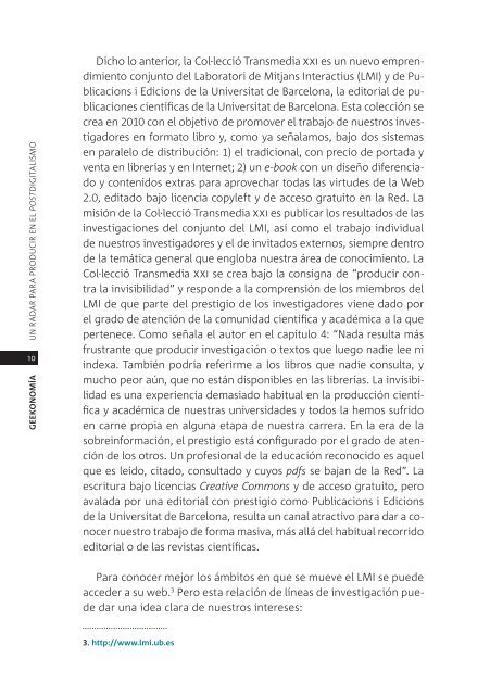 Descarga gratuita (pdf) - LMI - Universitat de Barcelona