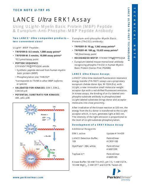 LANCE TR-FRET Assays