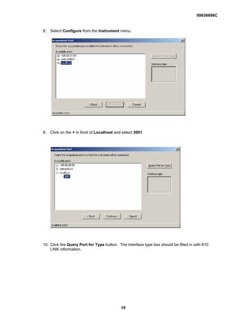 Installing SoftLINK - PerkinElmer