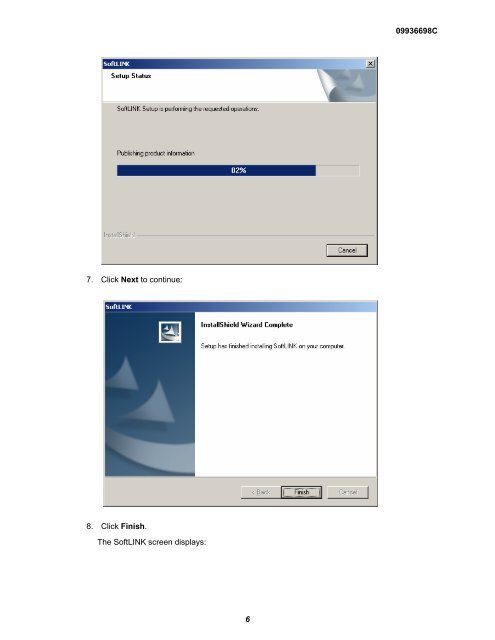 Installing SoftLINK - PerkinElmer