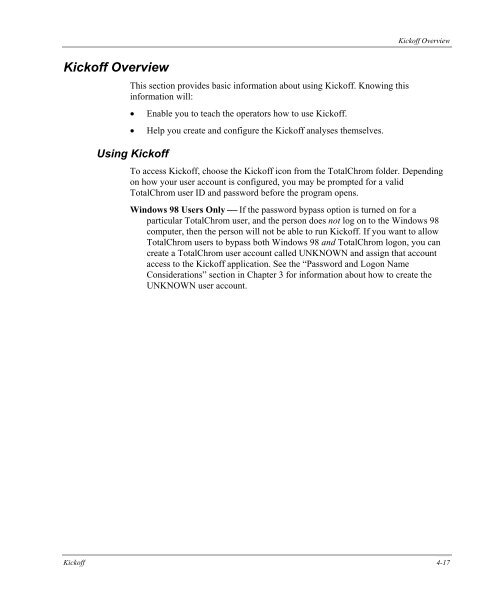 Totalchrom Software TotalChrom