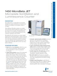 1450 MicroBeta JET - Microplate Scintillation and ... - PerkinElmer