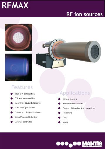 RF ion sources - Saint-Tech