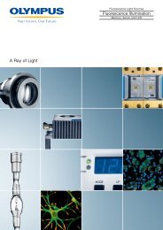 Olympus fluorescence excitation options brochure - Microscope ...