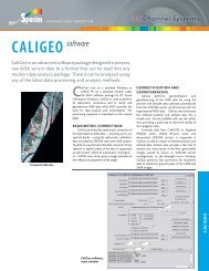 CaliGeo Software(pdf) - Spectral Cameras