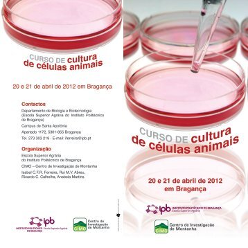 Programa - ESA - Escola Superior Agrária Bragança - Instituto ...