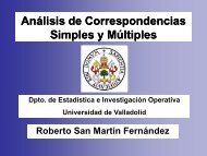 Análisis de Correspondencias - ESA