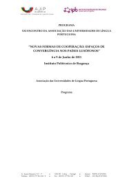 aulp - ESA - Escola Superior Agrária Bragança - Instituto Politécnico ...