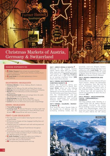 Christmas Markets of Austria, Germany & Switzerland - Chan Brothers