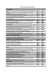 Revenue Optimization Checklist Chargemaster Are HCPCS codes ...