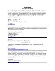 Succinylcholine - American Society of Health System Pharmacists