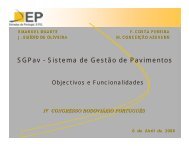 SGPav - Sistema de GestÃ£o de Pavimentos - CRP