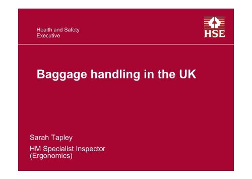 Baggage handling in the UK - Power Stow