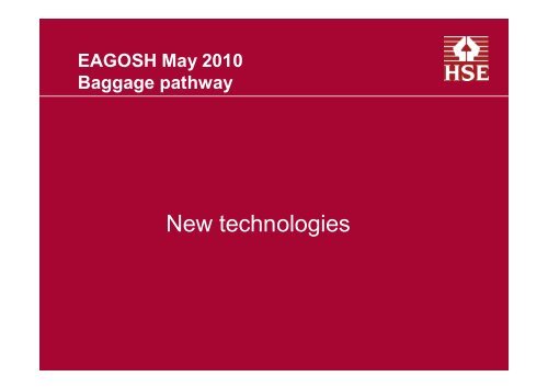 Baggage handling in the UK - Power Stow