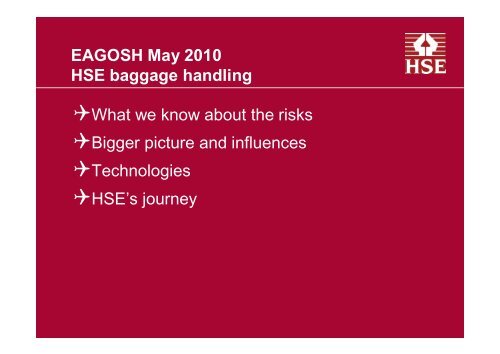 Baggage handling in the UK - Power Stow