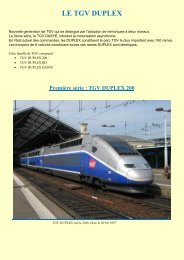 LE TGV DUPLEX - actgv