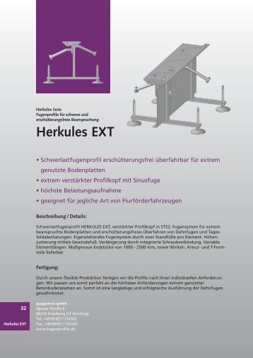 Herkules EXT - Guggemos Gmbh