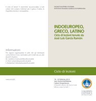 INDOEUROPEO, GRECO, LATINO