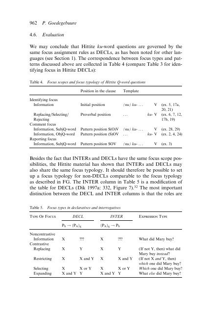 Topics in Anatolian Historical Grammar Prof. Dr. H. Craig Melchert