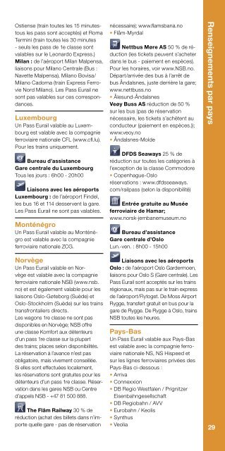 Guide du Pass Eurail