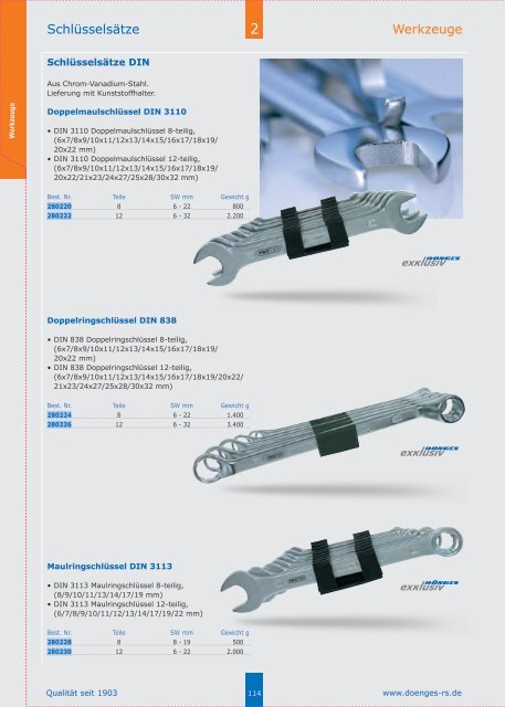 Der neue Katalog 2014 als PDF - Dönges